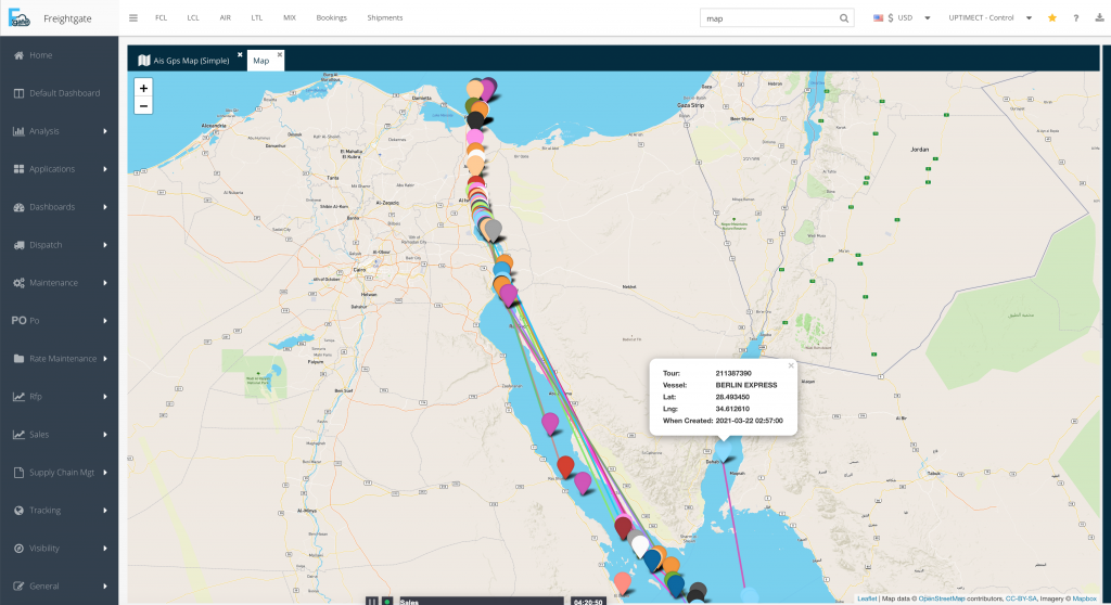 freightgate ais data